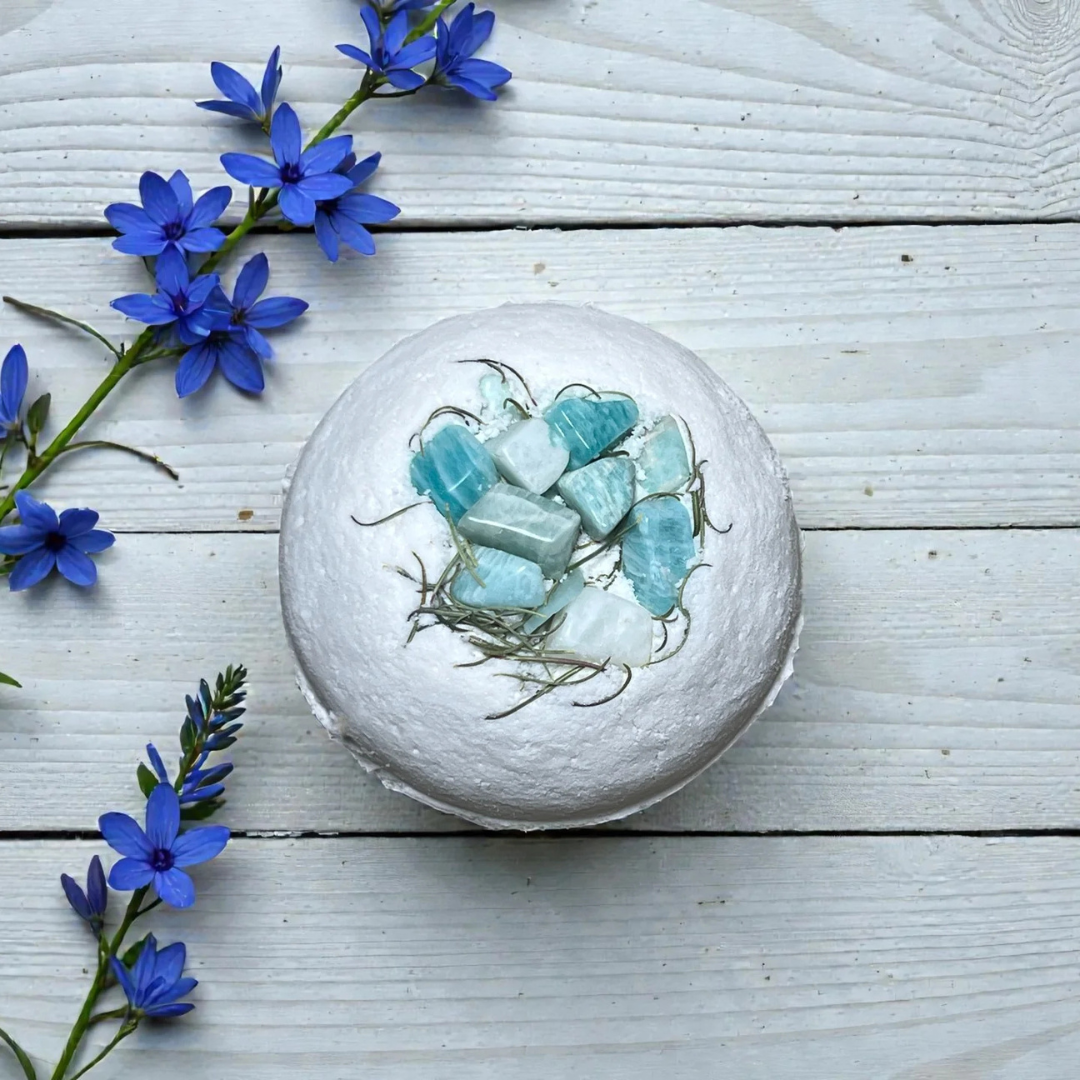 Amazonite Bath Bomb | Grief Gifts Australia | Condolence Gifts