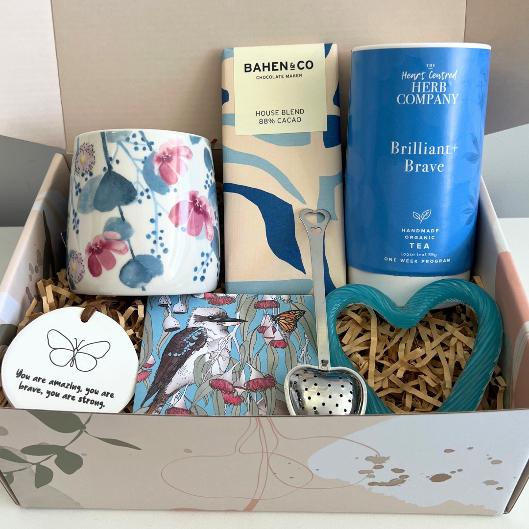 Brilliant and Brave Sympathy Gift Box | Grief Gifts Australia | Sympathy Gifts Perth