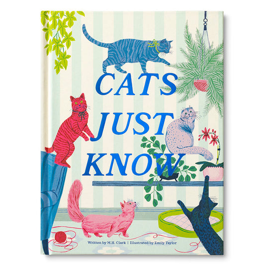 Cats Just Know Gift Book | Sympathy Pet Loss Gift Delivered