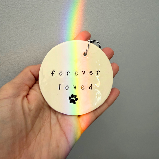 Forever Loved Pet Memorial Tag | Sympathy Gifts Australia