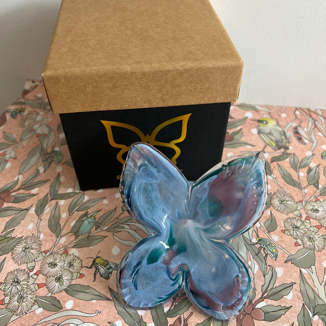 Glass Butterfly| Lasting Alternative to Sympathy Flowers Australia | Grief Gifts