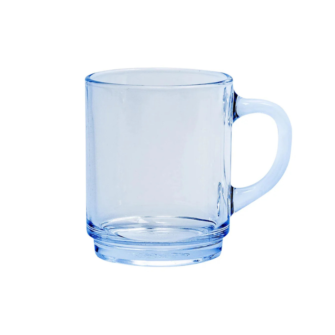 Glass Coloured Cups | Blue Glass Cup | Grief Gifts Australia