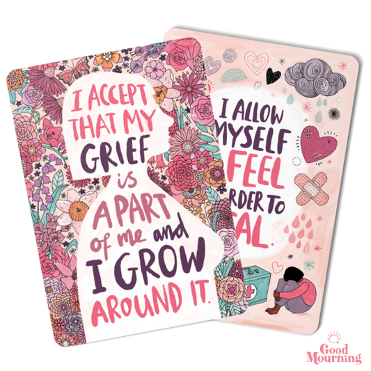 Good Mourning Affirmation Cards | Grief Gifts Australia