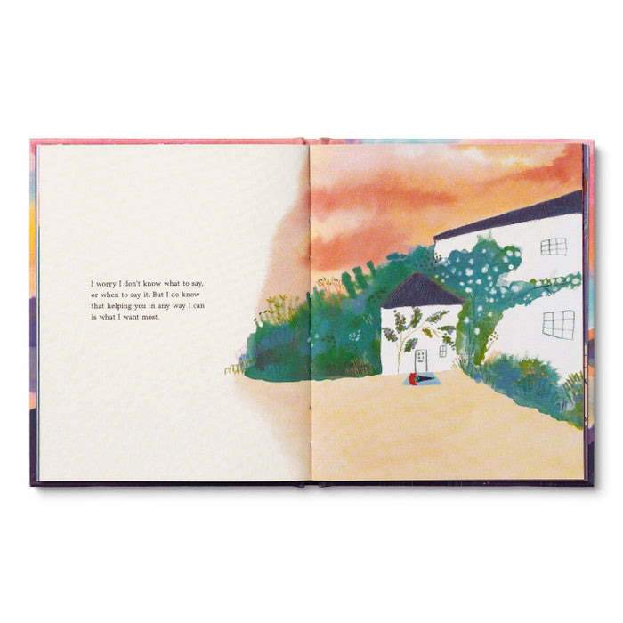 I'm Here For You Sympathy Book | Grief Gifts Perth | Sympathy Book Australia Support