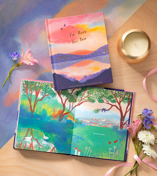 I'm Here For You Sympathy Book | Grief Gifts Sympathy Perth | Grief Book  Grief Support
