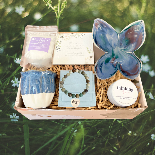 In Bloom Sympathy Gift Box | Grief Gifts Australia | Sympathy Gift Box Perth