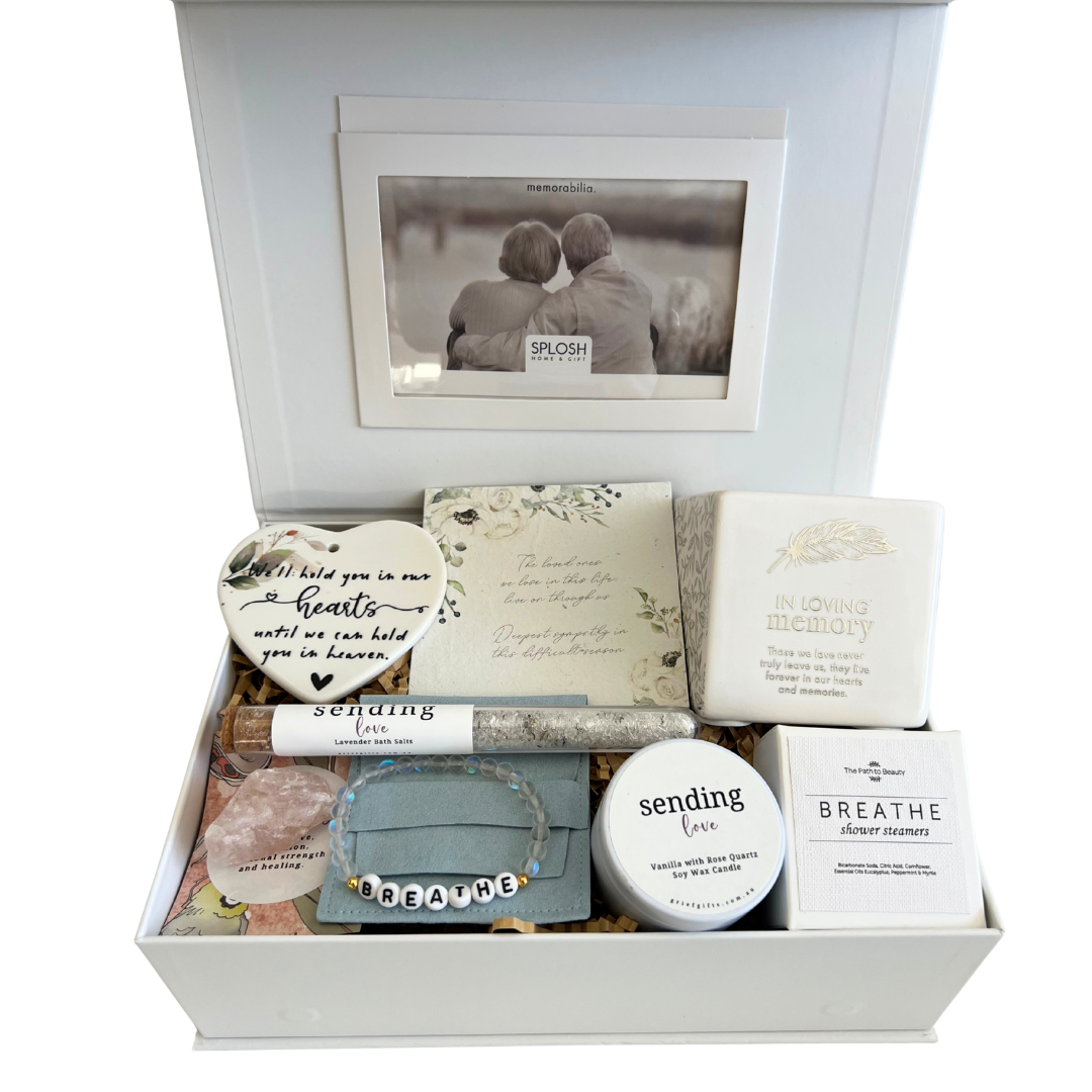 In Loving memory gift Box Perth | Sympathy Gift Box Australia Grief Gifts