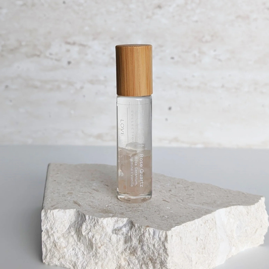 Love Crystal Essential Oil Roller | Grief Gifts Australia Delivered
