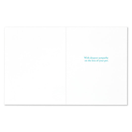 May Tender Memories Soften Your Grief - Pet Sympathy Card Grief Gifts Australia Pet Sympathy