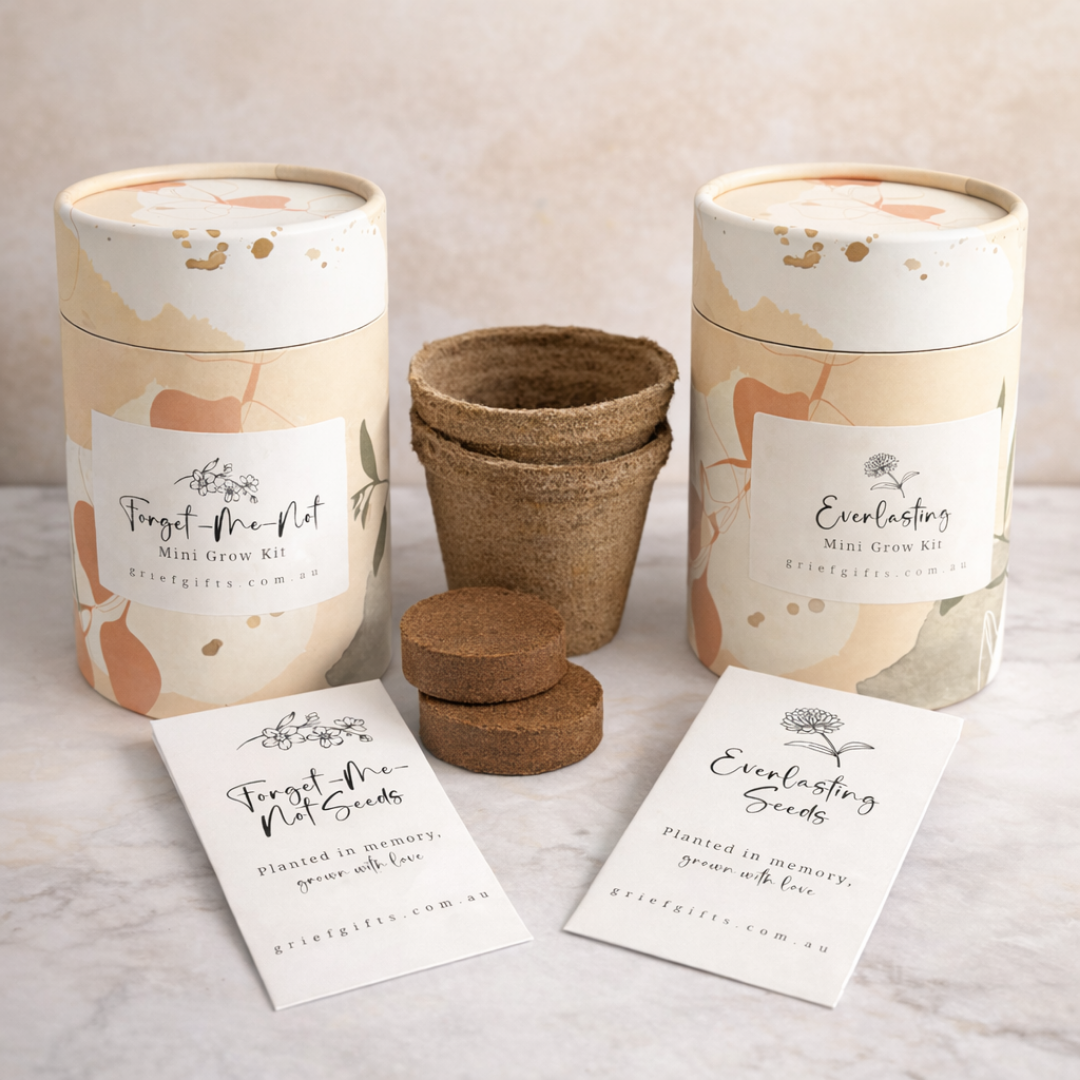 Mini Grow Kits | Grief Gifts Australia | Alternative to Sympathy Flowers
