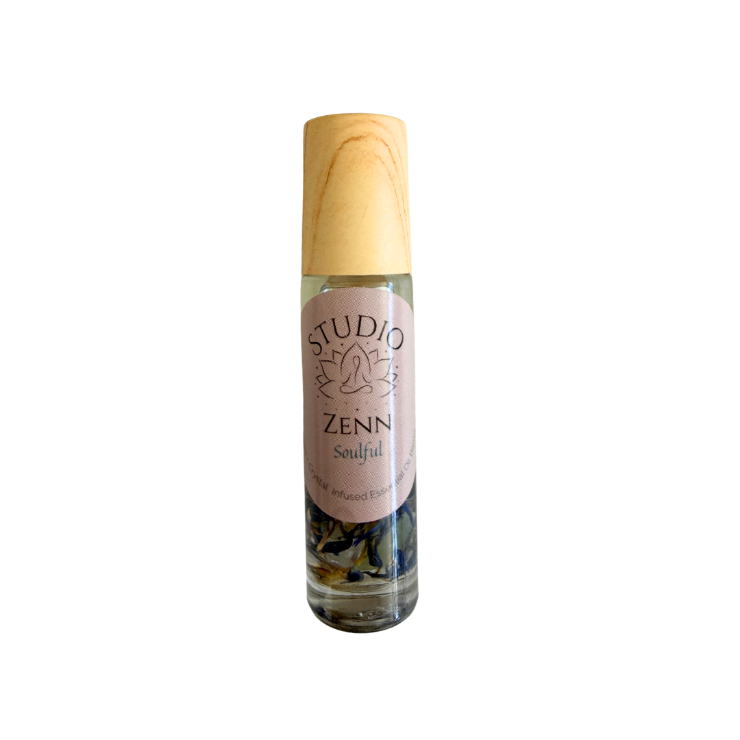 Soulful Blend Reiki & Crystal Infused Essential Oil Roller Blend Perth