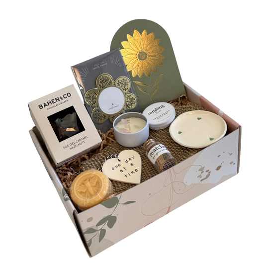 The Golden Bloom Sympathy Gift Box | Sympathy Gift Box Australlia