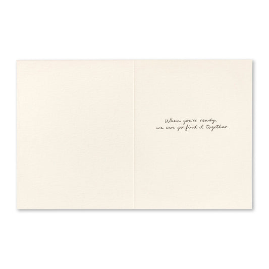 The Sun Still Shines Sympathy Gift Card | Grief Gifts Australia