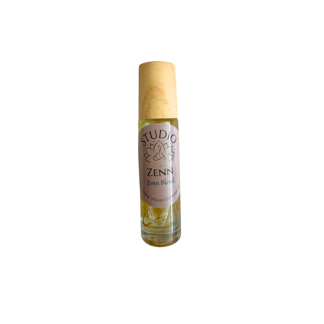 Zenn Blend Reiki & Crystal Infused Essential Oil Roller Blend