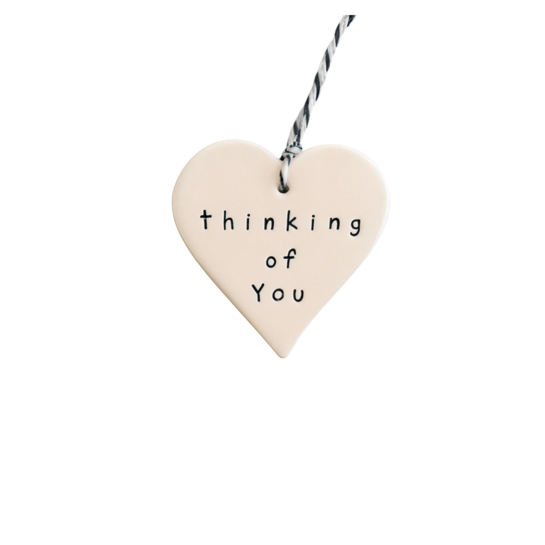 thinking of you ceramic tag | grief gifts perth
