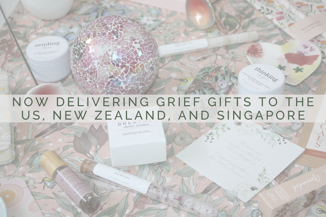 Now Delivering Grief Gifts to the US, New Zealand, and Singapore | Sympathy Gifts Delivered 