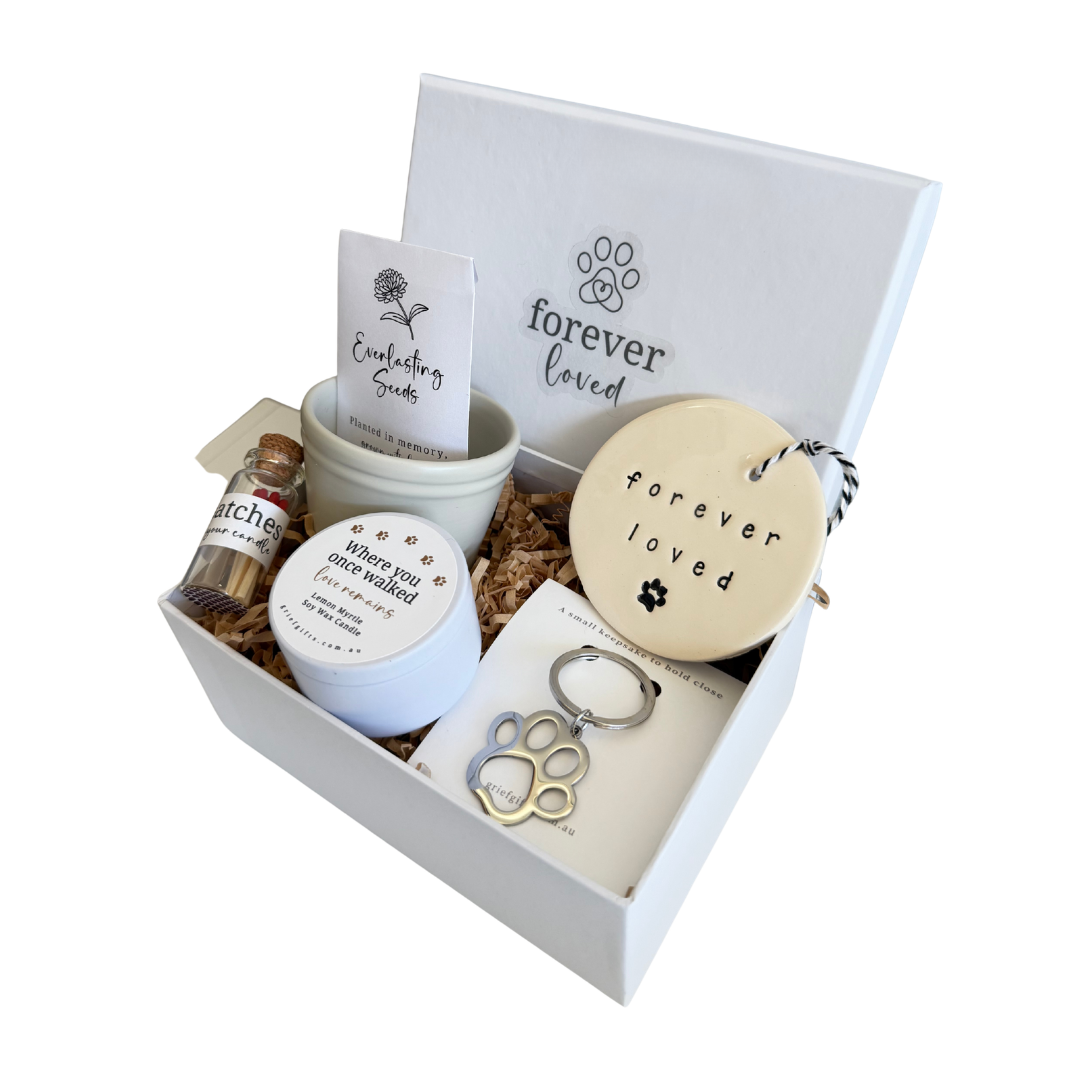 Forever Loved Pet Loss Sympathy Gift Box