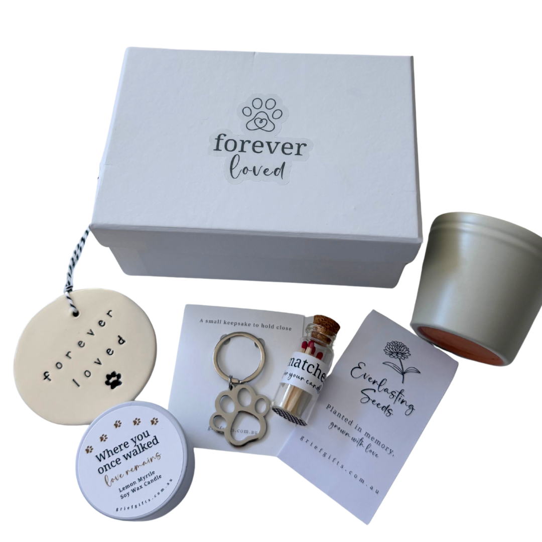 Forever Loved Pet Loss Sympathy Gift Box