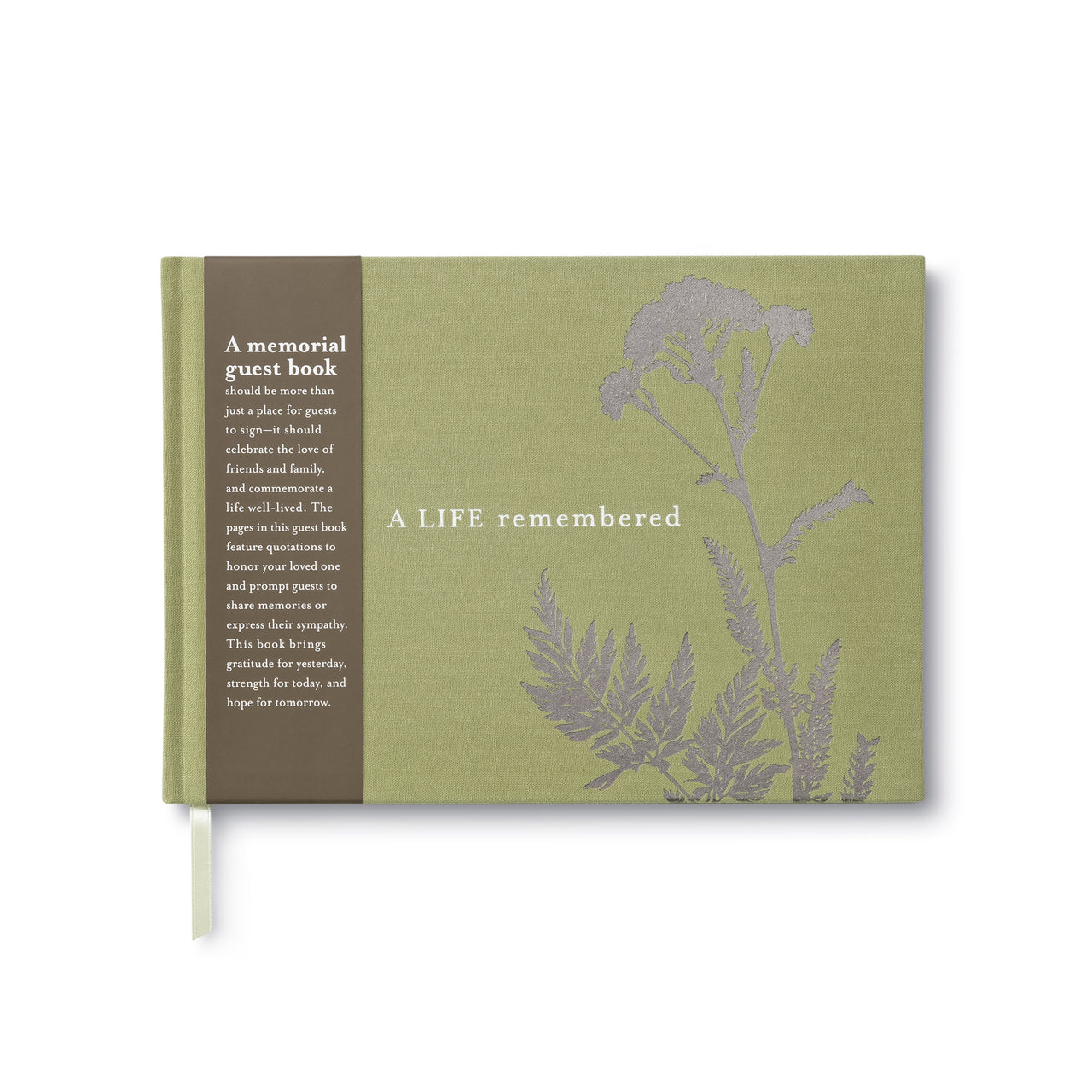 A Life Remembered Funeral Guest Book 