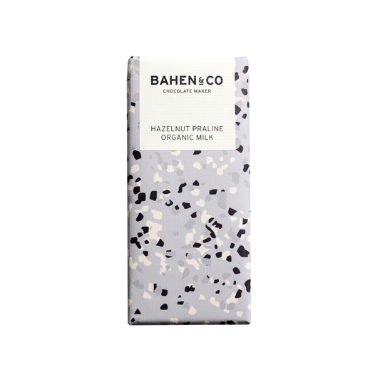 Bahen & Co.Hazelnut Praline Organic Milk Chocolate | Grief Gifts Australia