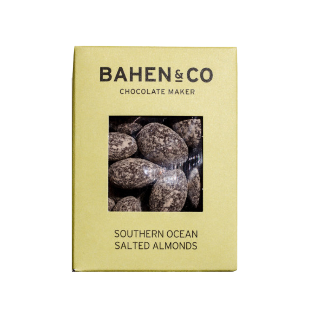 Bahen &  Co. Southern Ocean Salted Almonds 100g | Grief Gifts Australia