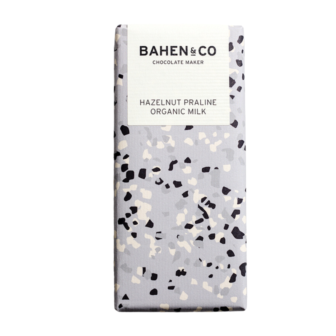 Bahen & Co Hazelnut Praline Organic Milk | Grief Gifts Australia