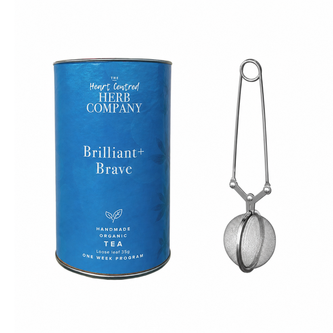 Brilliant + Brave Tea with Tea Infuser | Grief Gifts Australia