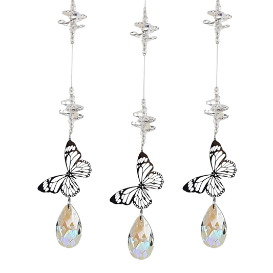 Butterfly Crystal Suncatchers | Grief Gifts Australia 