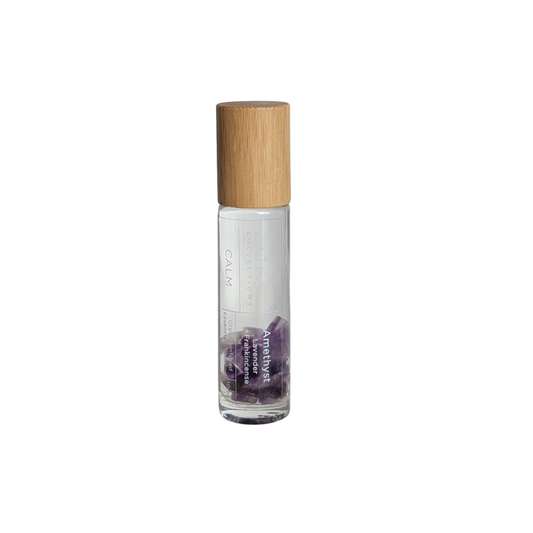 Calm Crystal Essential Oil Roller 10ml | Sympathy Gift Box | Grief Gifts Australia Delivered