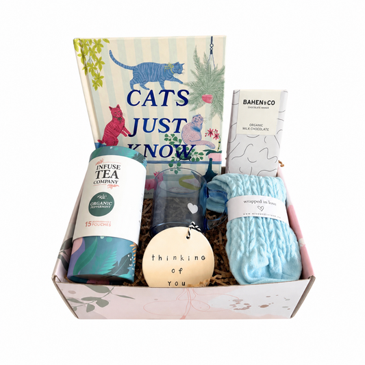 Cats Just Know Sympathy Gift Box | Grief Gifts Australia 