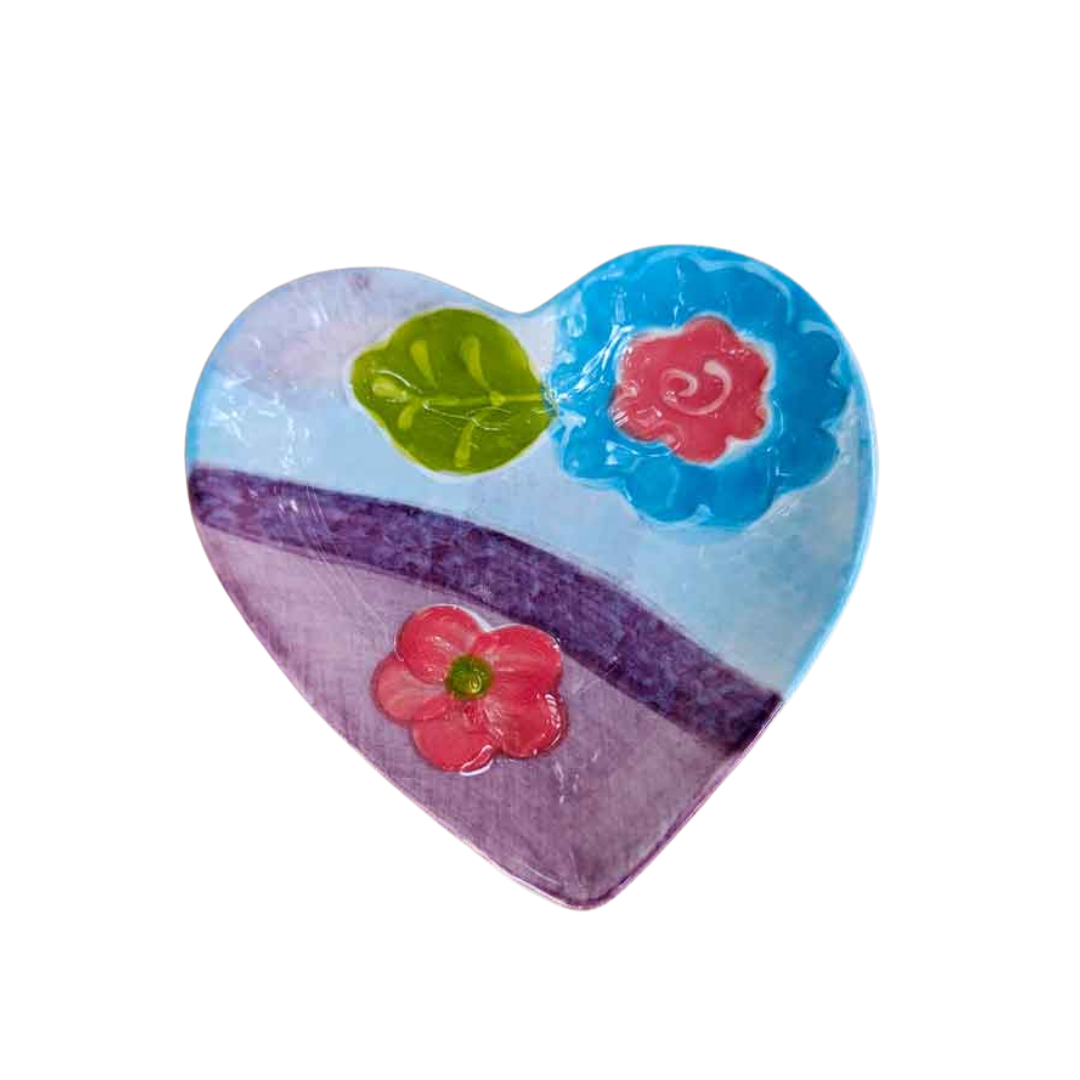 Ceramic Heart Trinket Dish  | Create Your Own Sympathy Gift Box 