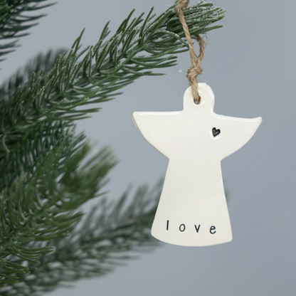 Ceramic Love Angel| Grief Gifts Australia 