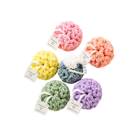 Crotchet Shower Puff | Made in Australia