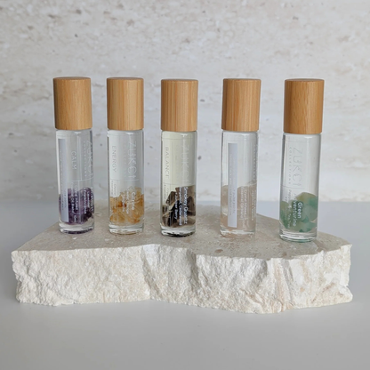 Crystal Essential Oil Rollers | Sympathy Gift Box | Gr
