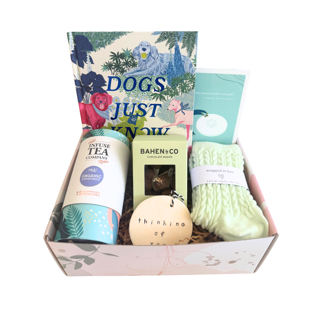 Dogs Just Know Sympathy Gift Box 