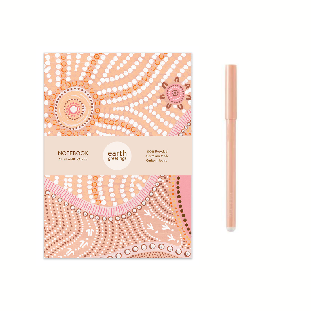 Earth Greetings Notebook Perth | Grief Gifts Perth