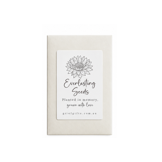Everlasting Seeds - White | Memorial Seeds | Grief Gifts 