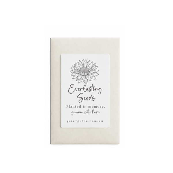Everlasting Seeds - White | Memorial Seeds | Grief Gifts 