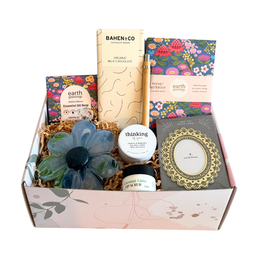 Floral Comfort Sympathy Gift Box | Grief Gifts Australia | Alternative to Sympathy Flowers