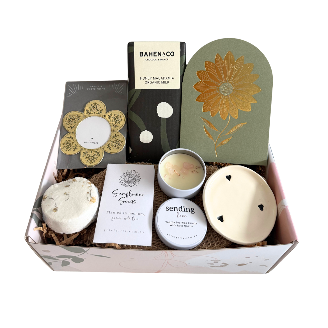 Floral Tribute Sympathy Gift Box