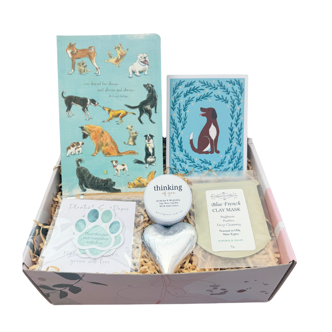 For Always Dog Loss Sympathy Gift Box | Grief Gifts 