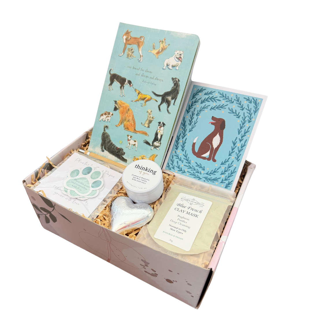 For Always Dog Loss Sympathy Gift Box | Grief Gifts Australia 