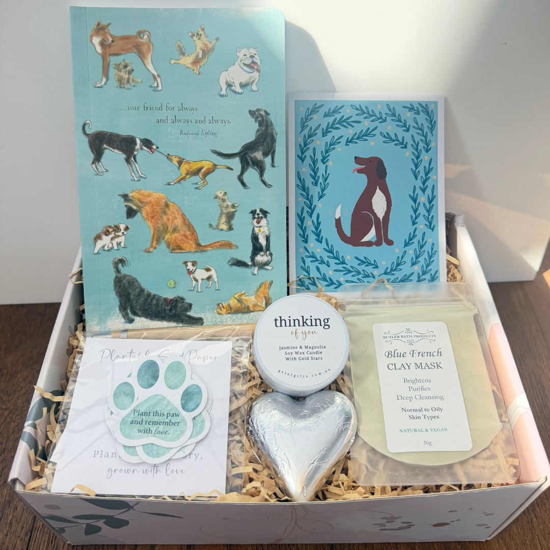 For Always Dog Loss Sympathy Gift Box | Grief Gifts Australia Delivered