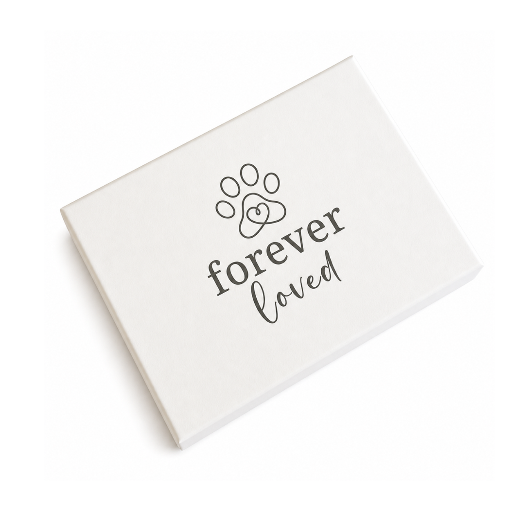Forever Loved Keepsake Box for Pet Loss