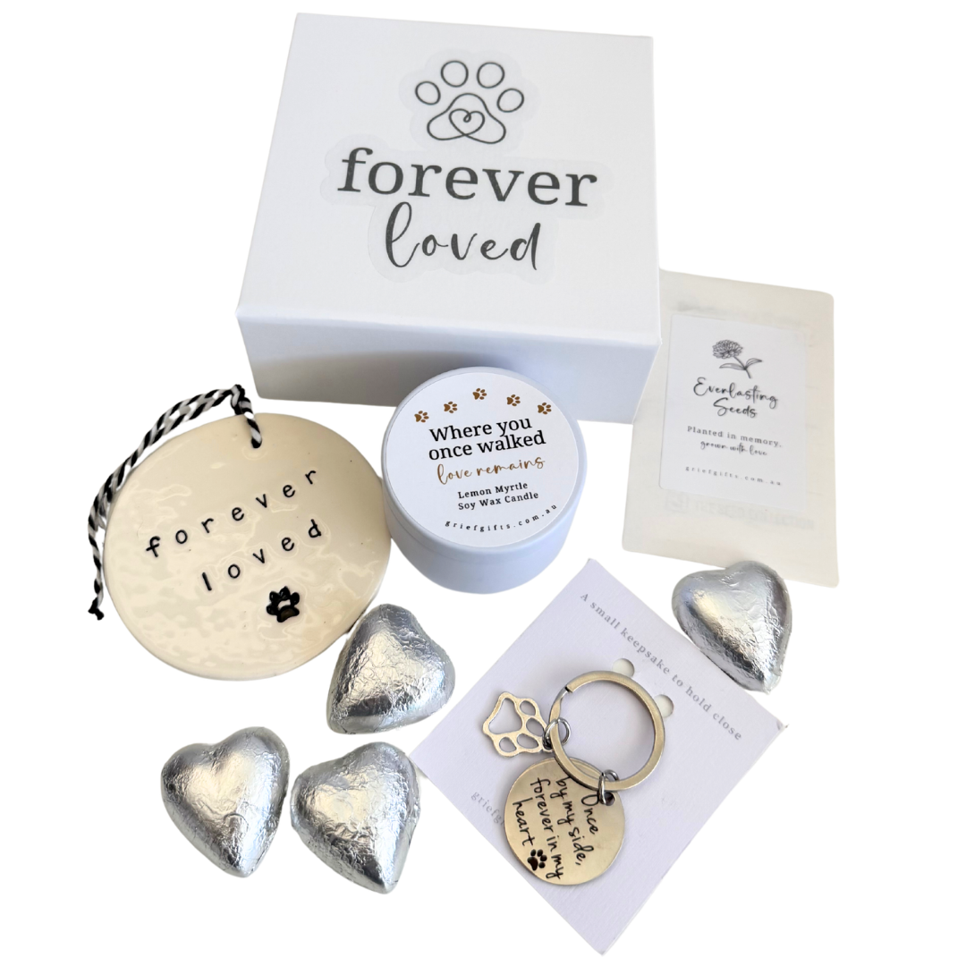 Forever Loved Pet Loss Gift Delivered | grief Gifts Australia 