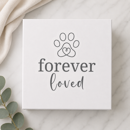 Forever Loved Pet Loss Keepsake Box | Grief Gifts Australia | Pet Loss Gift Australia  Delivered 