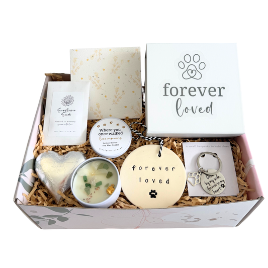 Forever Loved Pet Loss Sympathy Gift Box | Alternative to Sympathy Flowers
