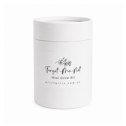 Forget-Me-Not Mini Grow Kit - White | Alternative to Sympathy Flowers | Grief Gifts 