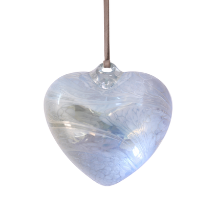 Glass Hanging Heart | Sympathy Gifts Delivered Australia