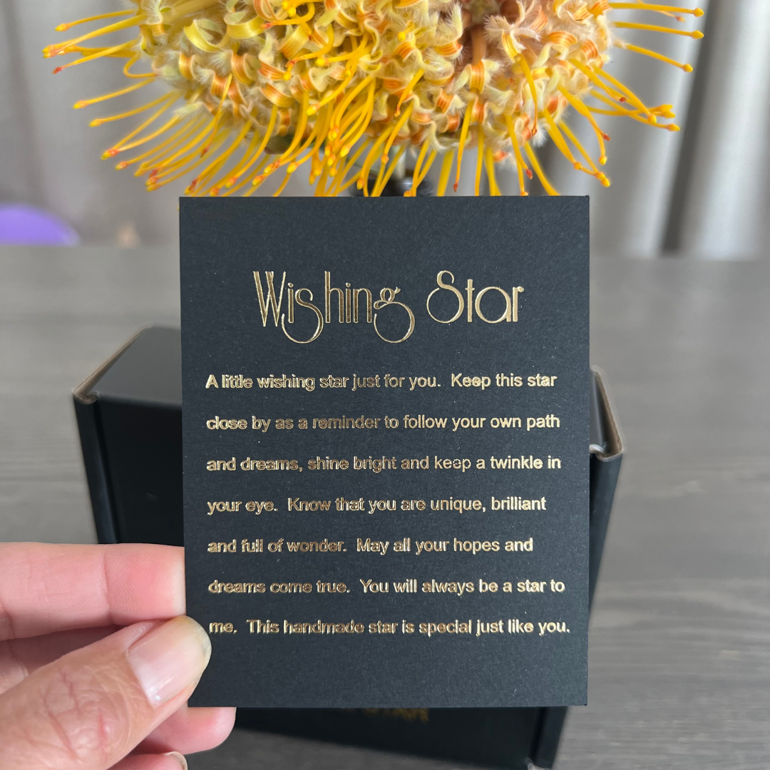 Glass Wishing Star | Grief Gifts | Perth | Australia 